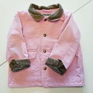 L.L.Bean flannel lined barn coat